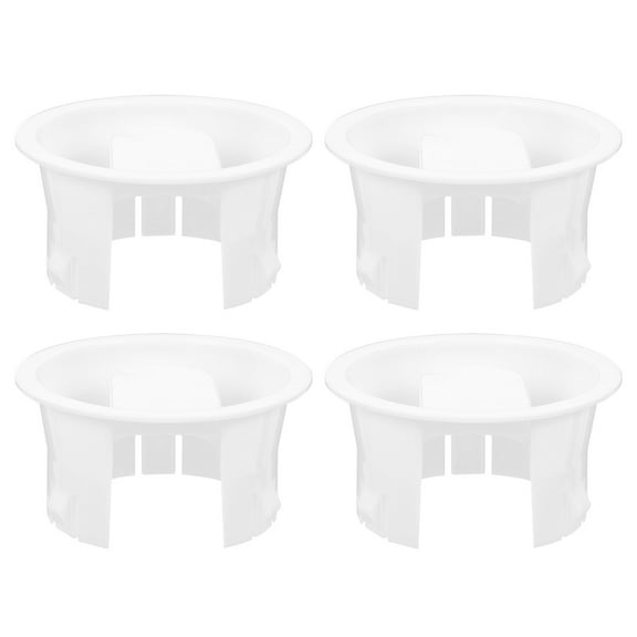 HEANUJJ 4-Pack White Water Pitcher Lids, PC Material, Easy to Clean Replacement Covers for Standard Pitchers