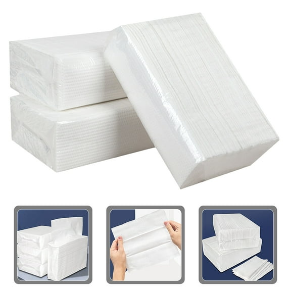 HEANUJJ Thick Absorbent White Paper Towel Bulk for Bathroom and Kitchen