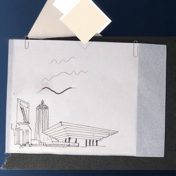 HEANUJJ 500Set Tracing Paper Large White for Creative Projects 10.2×7.1×0.8in