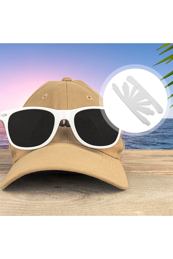 50Pcs White Hat Liner with Anti Deformation Design for Baseball Cap Support