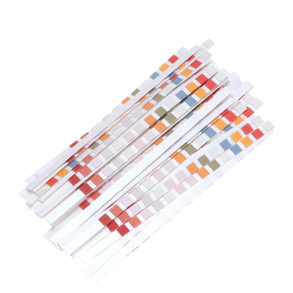 HEANUJJ 50Pcs PH Paper for Pool Water Testing 14-in-1 Multi Parameter Strips with Easy to Read Results