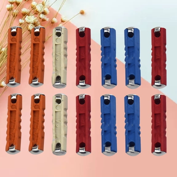 HEANUJJ 50 Pcs Auto Fuse Assorted Colors for Car Truck SUV Electrical from Short Circuit