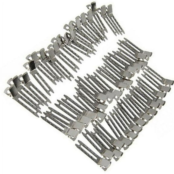 HEANUJJ 50pcs Metal Hair Barrettes Updo Hair Tools for Crafting and Styling Accessories