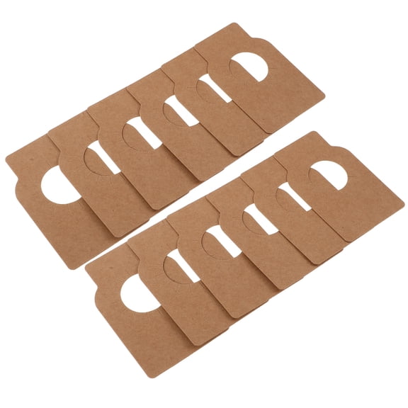 HEANUJJ 50pcs Wine Bottle Neck Tags Blank Paper Labels for Vintage and Origin