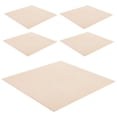 thumbnail image 1 of HEANUJJ 5-Pack Khaki Wood Panels for Crafts with Smooth Finish and Quality Wood Material, 1 of 8