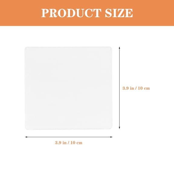 HEANUJJ 5Pcs Durable Acrylic Clay Sculpting Boards for Pottery Modeling and DIY Craft Projects