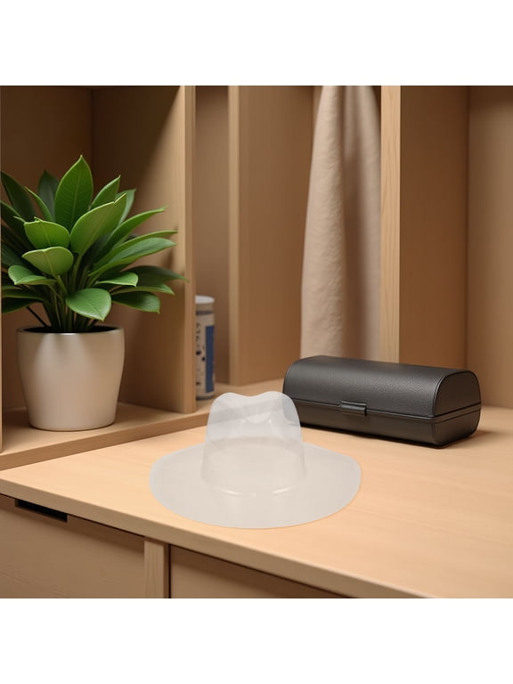 5Pcs Transparent Baseball Cap Holder with Smooth Edges for Storage and Everyday Wear