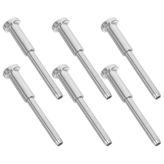 HEANUJJ 6Pcs Silver Cable Railing Tensioner Kit with Invisible Receiver Ideal for Home Deck and Balcony