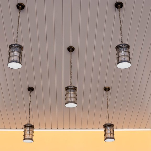 HEANUJJ 6Pcs Easy Install White Acrylic LED Ceiling Shade Diffuser for Commercial and Home Lighting