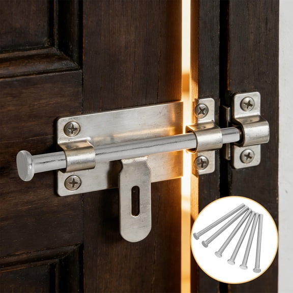 HEANUJJ 6Pcs Removable Hinge Pins Stainless Steel for Wood Doors Quick Installation and Stable Connection