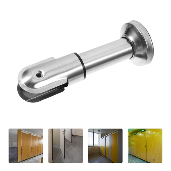 HEANUJJ 6Pcs Public Restroom Partition Fittings Metal Brackets for Secure Installation