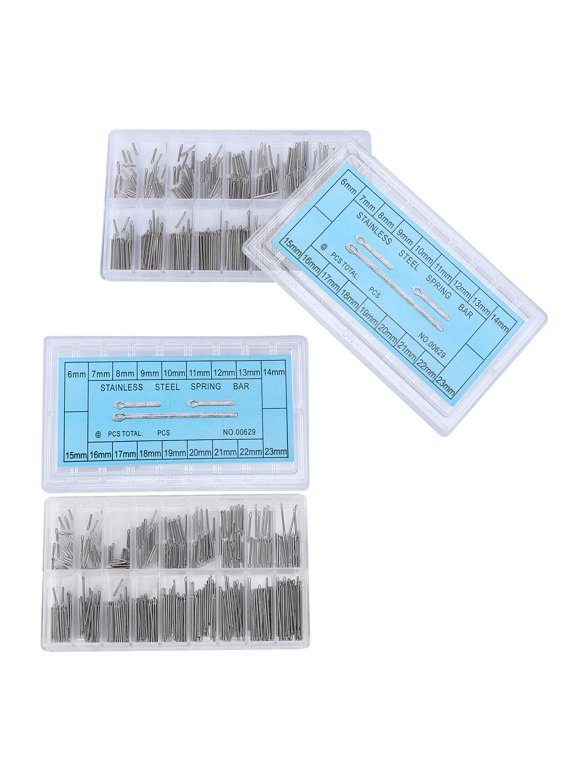 720-Piece Watch Pin Tool Kit with Stainless Steel Link Pins for Watch Band Strap Repair and Replacement