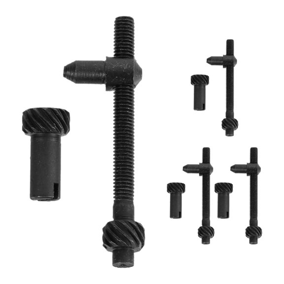 HEANUJJ 4Sets Black Chainsaw Adjustment Screws for Drill Use Precision Engineered