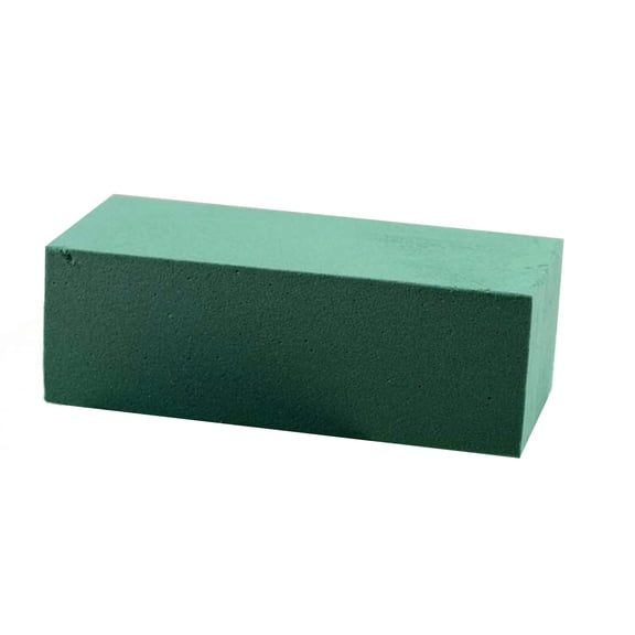 HEANUJJ 8Pcs Dark Green Floral Brick Blocks for Artistic Floral Arrangements