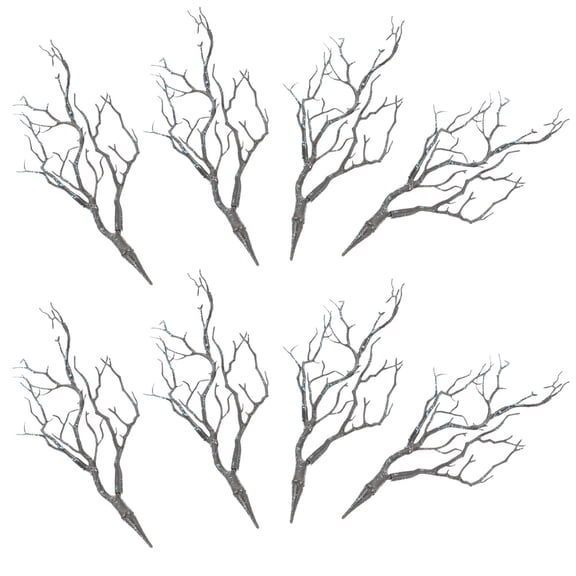 HEANUJJ Faux Twigs Artificial Dried Branch Models Multi 8Pcs