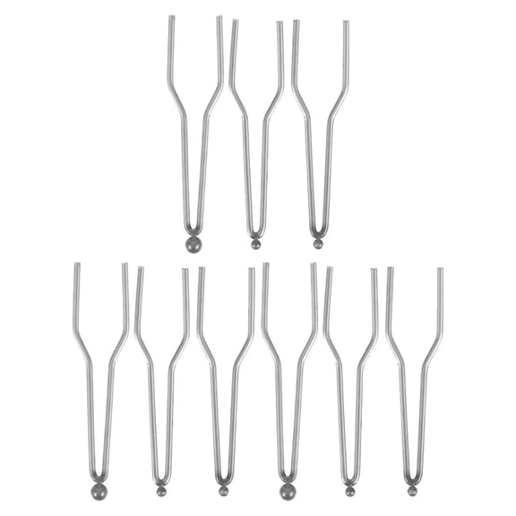 HEANUJJ 9Pcs Pyrography Wire Nibs Plated Silver Replacement Tips for Wood Burning Pen Durable and Lightweight