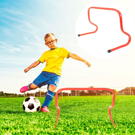 HEANUJJ Versatile Soccer Training Hurdles in Orange ABS Material for Agility and Speed Practices
