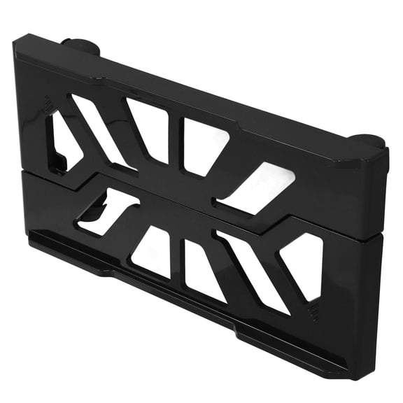 HEANUJJ Adjustable Black Computer Tower Stand for Floor Use with Smooth Mobility Features