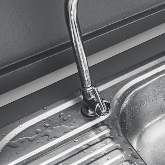 HEANUJJ Peel and Stick Flexible Molding Trim Corner Grey PVC Water Stopper for Shower and Bathtub