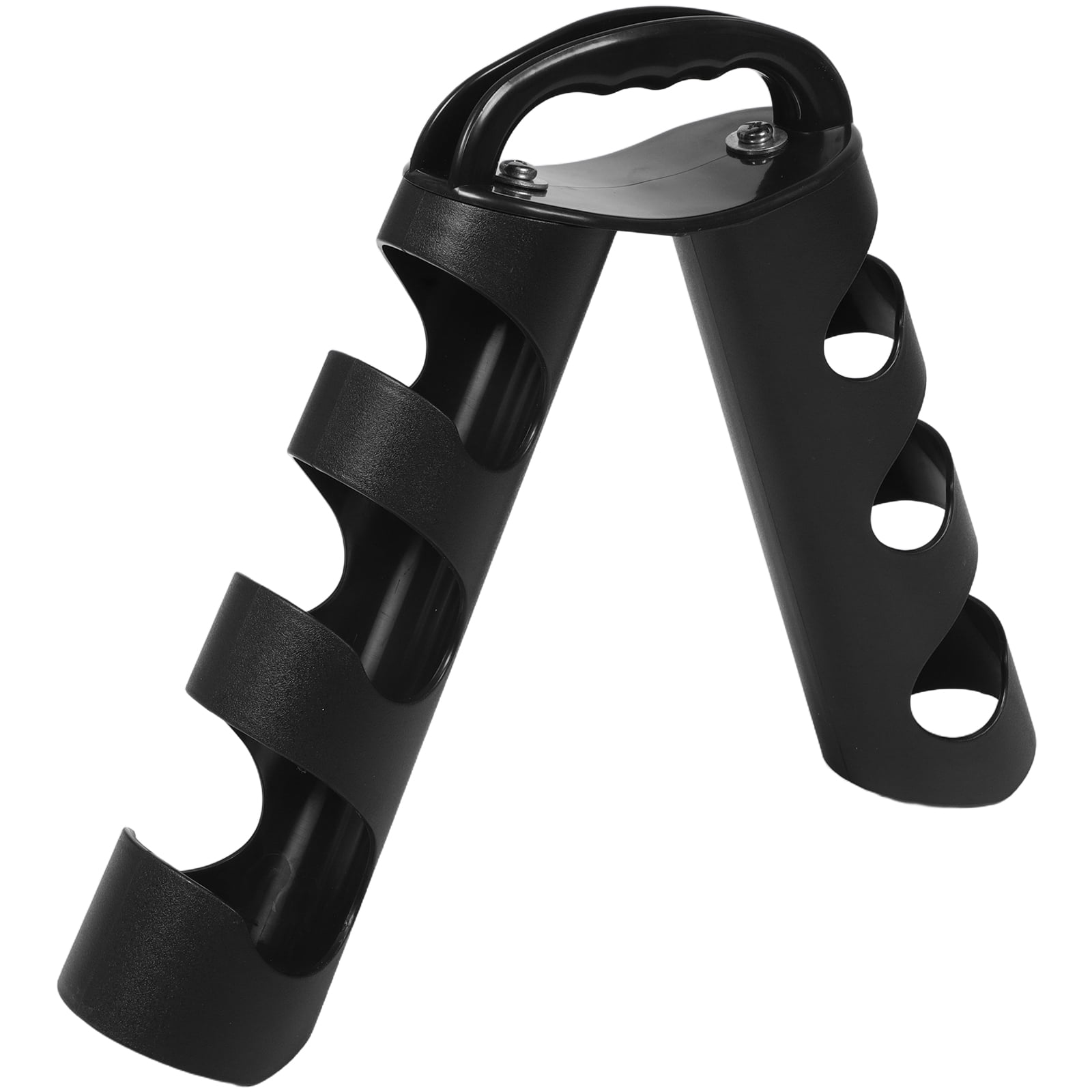 HEANUJJ Small Dumbbell Rack Heavy Duty Three Tier Black PP 1Pack ...