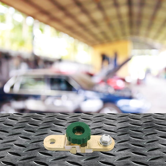 HEANUJJ Olive Green Automotive Battery Disconnect Switch with Leakage Prevention for Car and Truck