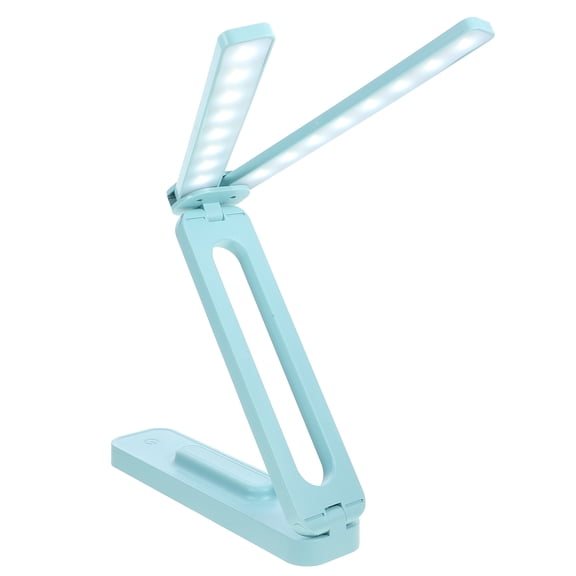HEANUJJ Blue Foldable Table Light USB Adjustable Brightness for Studying Working
