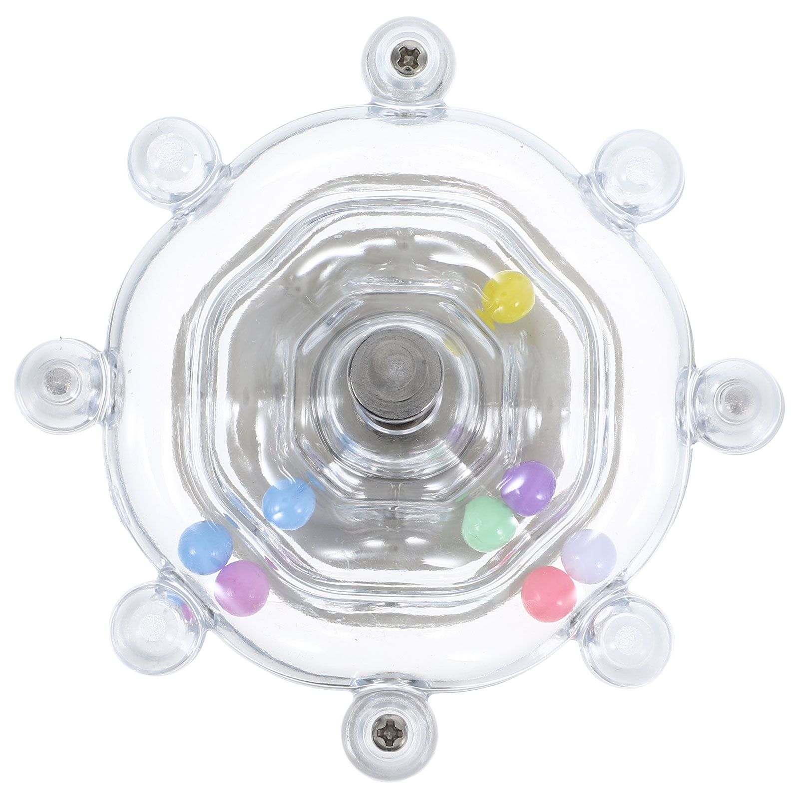 Image result for HEANUJJ Bird Exercise Wheel Interactive Parrot Chew Toy Transparent ABS ...