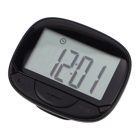 HEANUJJ Simple Clip Pedometer for Walking with Clear LCD Screen and Precise Step Tracking