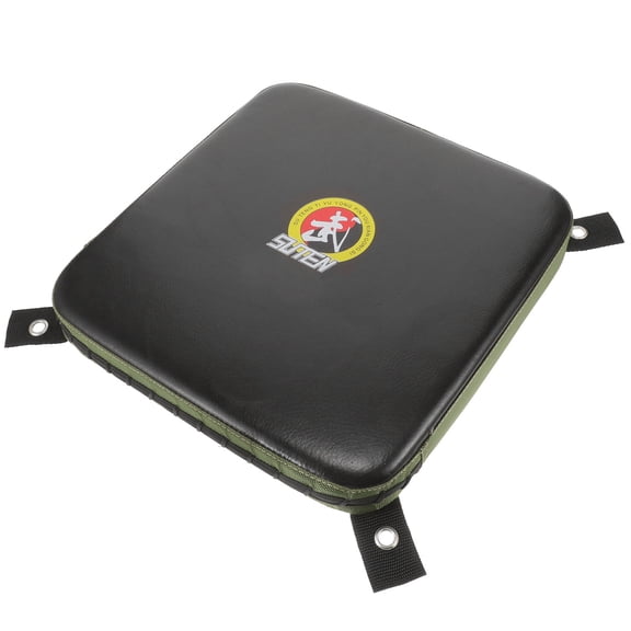 HEANUJJ Black Wall Boxing Pad with Sticky Strap for Secure Kickboxing and Martial Arts Training