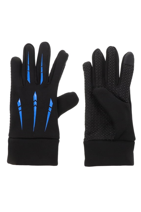 Thermal Winter Motorcycle Gloves Black Lightweight Touchscreen Warm Gloves for Riding