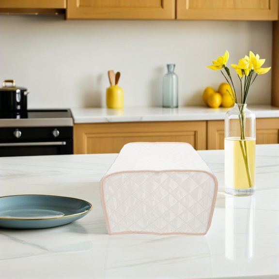 HEANUJJ Bread Maker Cover, Washable Polyester Dust Cover, Kitchen Appliance Protector for Home Bakery Countertop Bread Machine