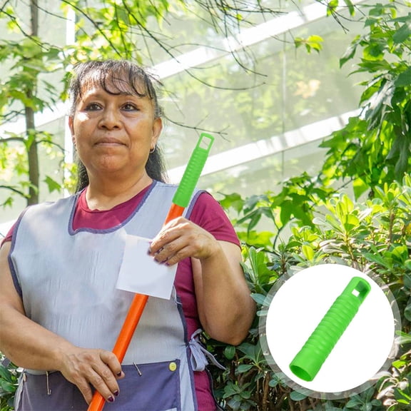 HEANUJJ Broom Handle Adapter 4Pcs Mop Handles Commercial Green Plastic Easy Disassembly