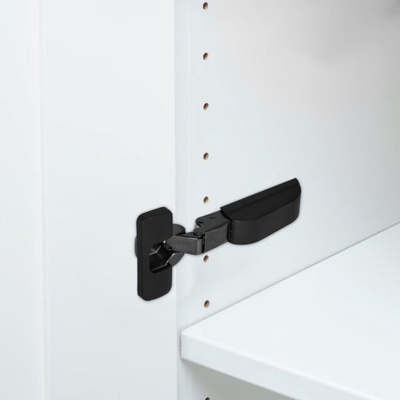 HEANUJJ Concealed Cabinet Hinge, Rolled Steel, 1 Piece, Smooth Door Hardware for Furniture, and Easy to Install