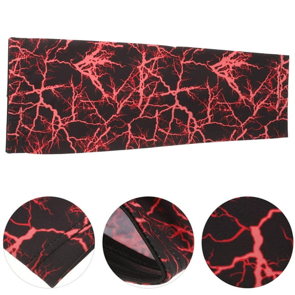 HEANUJJ Red Compression Calf Sleeves for Men, Outdoor Sports Support, Muscle Fatigue Relief, Running, Cycling, Fitness