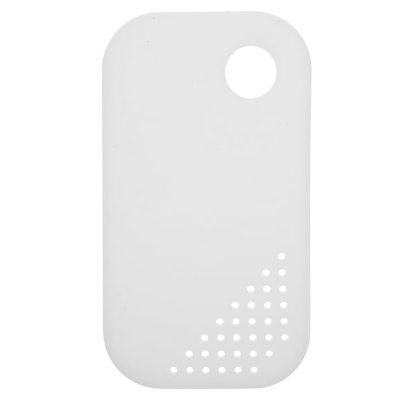 HEANUJJ White Portable Lightweight Plastic Cutting Board with Nonslip Base for Home and Outdoor Food Preparation