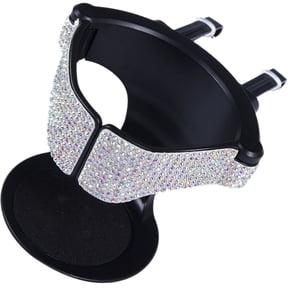 HEANUJJ Universal Car Cup Holder Stand with Adjustable Vent Mounts, Noise-Reducing Plastic Design