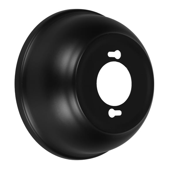 HEANUJJ Universal Black Ceiling Fan Mount Replacement Iron Bracket Flush Mount Light Fixture