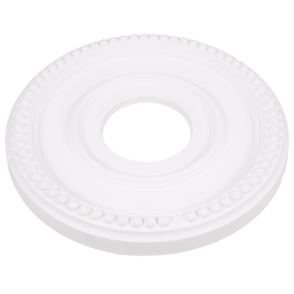 HEANUJJ Modern Vintage Style White PU Ceiling Light Fixtures Cover for Homeowners 1Pc