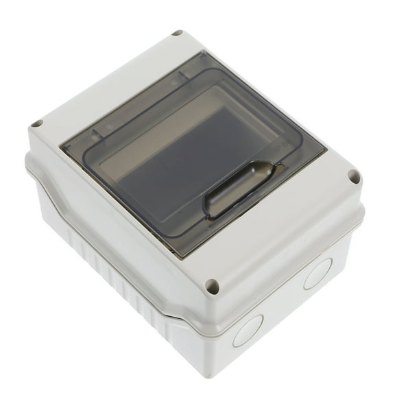 HEANUJJ Circuit Breaker Box Plastic White Waterproof 1Pack