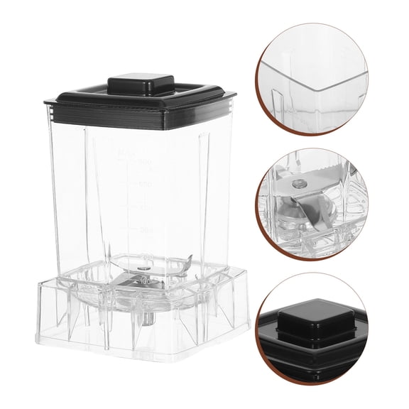 HEANUJJ Commercial Blender Jar Replacement Plastic Cup for Versatile Kitchen Use