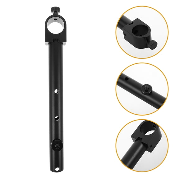 HEANUJJ Microscope Screen Metal Clamp Stand Sturdy Aluminum Bracket for Laboratory Display Monitor