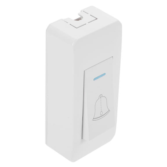 HEANUJJ White Wired Doorbell Chime Switch with High Power for Home Office Access Control
