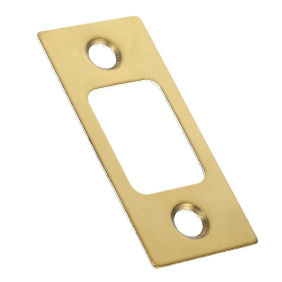 HEANUJJ Golden Stainless Steel Door Lock Plate for Enhanced Security and Easy Installation