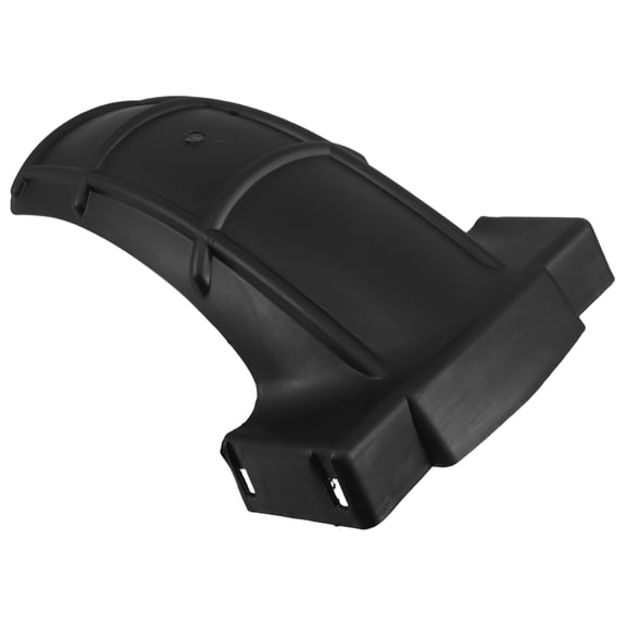 HEANUJJ Universal Motorcycle Rear Mudguard Black Adjustable Quick Install Splash Guard