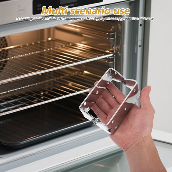 HEANUJJ Stainless Steel Heavy Duty Oven Door Hinge Replacement U Shaped for Industrial Kitchen Hardware