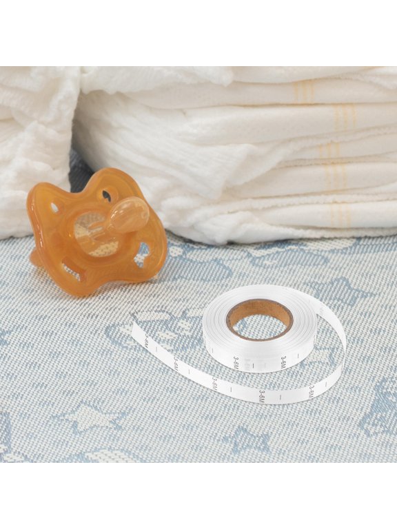 Fabric Labels for Clothes Digital Month Size Tags Clear Markings Durable Soft Material