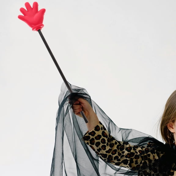 HEANUJJ Versatile Red Hand Pointer Stick for Festivals Wedding Party Presentations and Reading