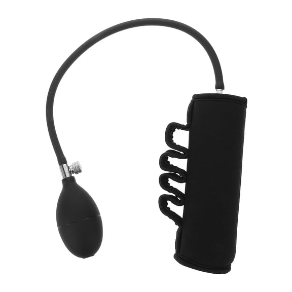 HEANUJJ Hand Exercisers for Therapy ABS Adjustable Resistance Black 1PC