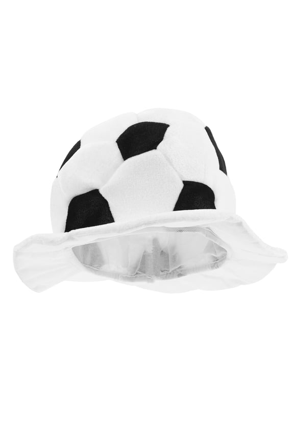 Soccer Hat Football Cap Flannel Cheering Hat for Women Set
