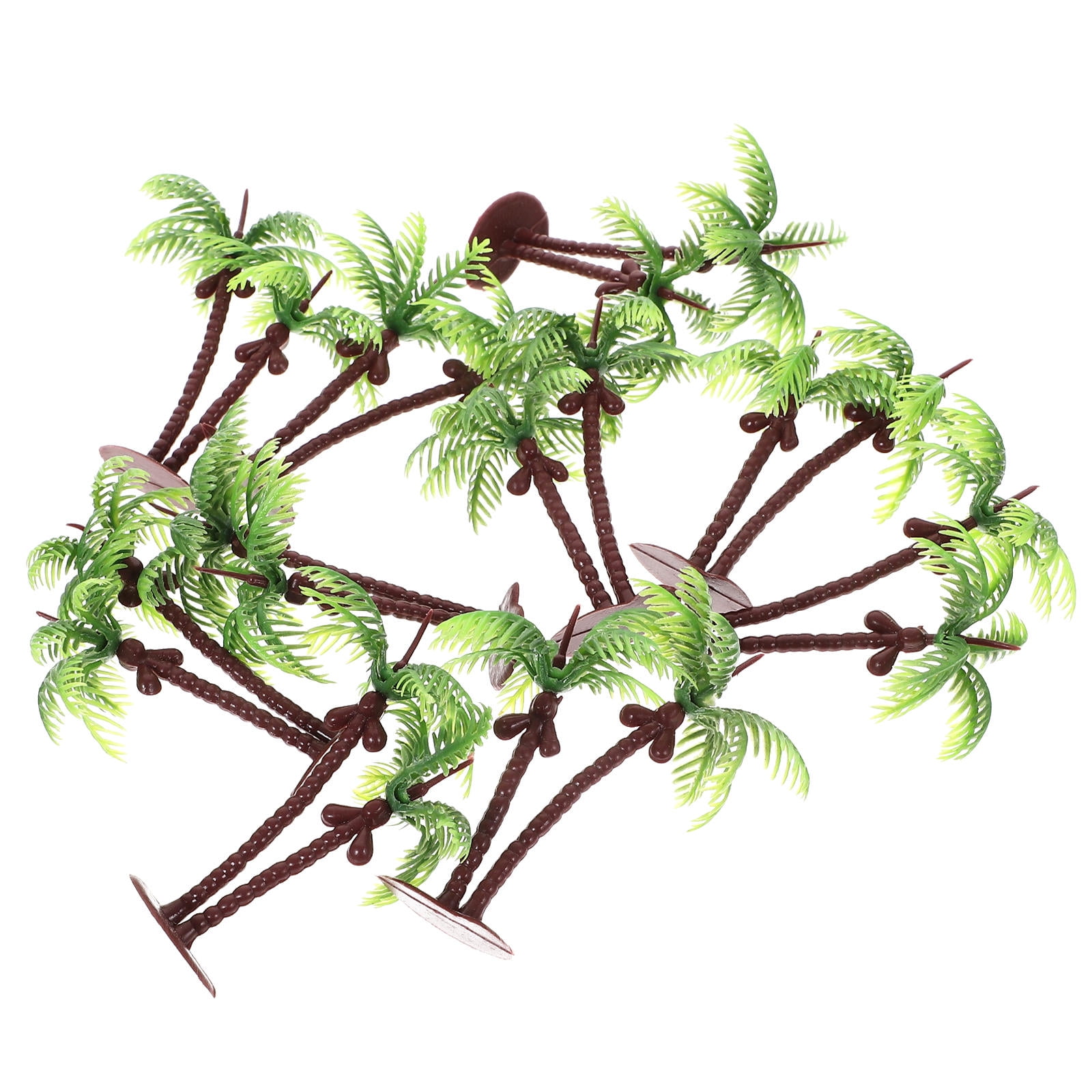 HEANUJJ Artificial Coconut Tree Model Green PVC for Creative ...